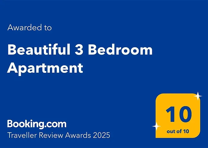 Beautiful 3 Bedroom Apartment